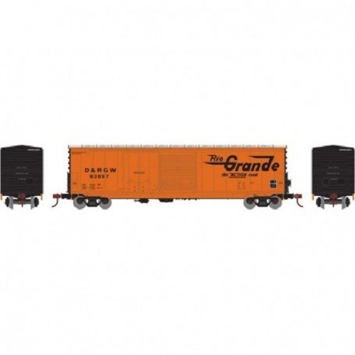 Coche caja puerta combinada Athearn ATH89334 HO 50' Rio Grande D&RGW #63097 | Condition: New