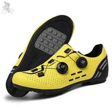 Flat Pedal Bike Shoes Non Clip Cycling Shoes Men Cleat Shoes Cycling Sneaker 