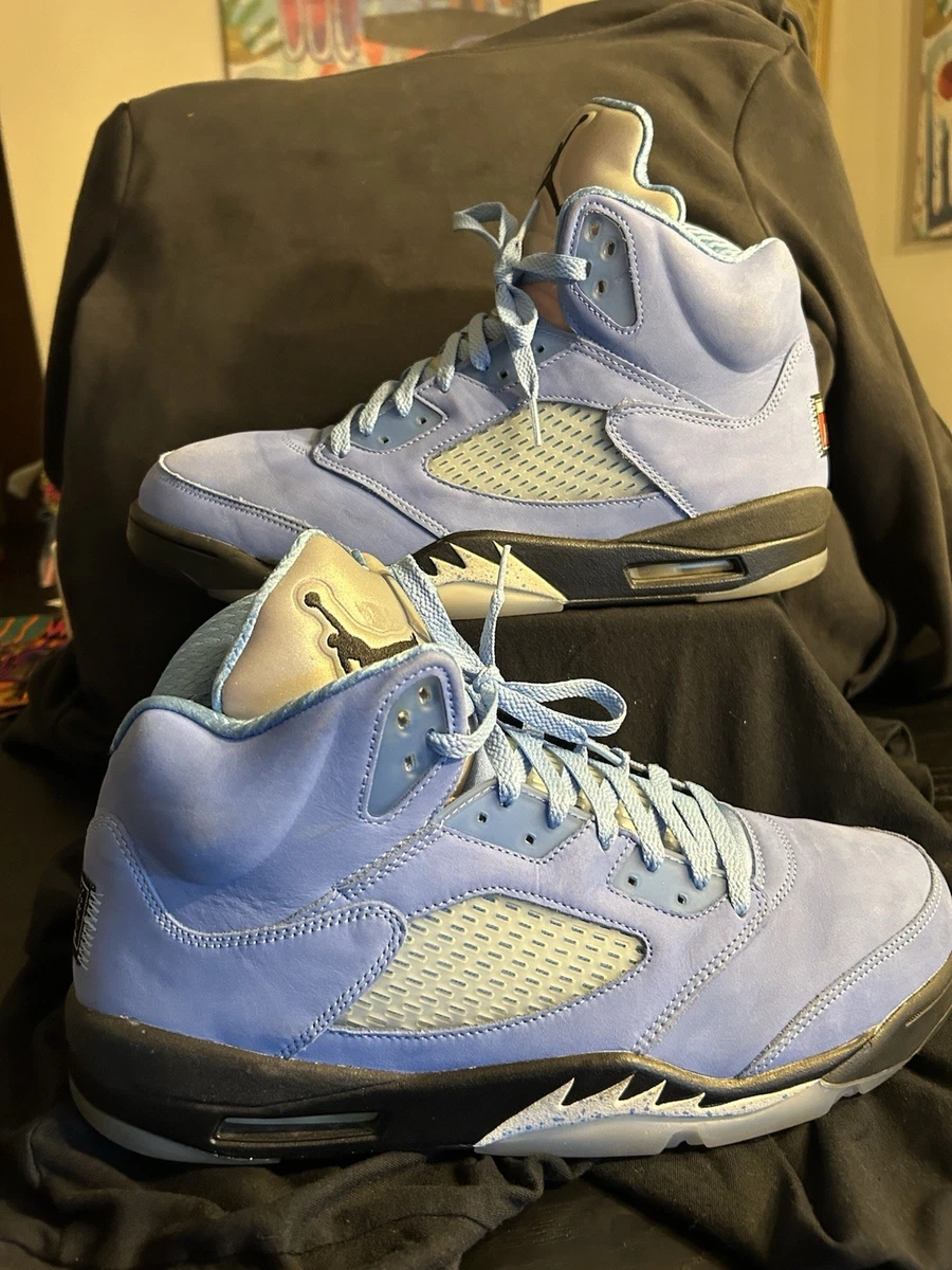 Preços baixos em Jordan 5 Retro Blue Suede | eBay