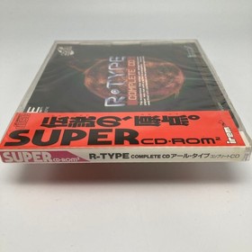 R Type Complete PC Engine Super CD-ROM2 PCE Retro Game Japan Import Sealed NOS