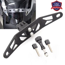 Aluminum Black Front Camera Mount Stand Bracket Holder Rack For BMW K1600B New