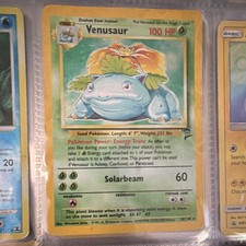 Venusaur 18/130 Base Set 2 Holo Rare 100 HP English Pokemon TCG 1999 on eBay