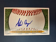 Adam Mazur, PADRES (2024 Debut) SIGNED 3x5 Index Card