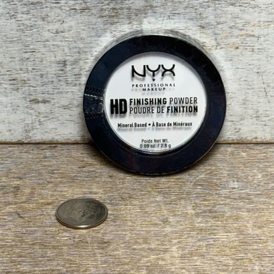 NYX Makeup HD Finishing Powder Mineral Base 0.09 oz/2.8g New Translucent New