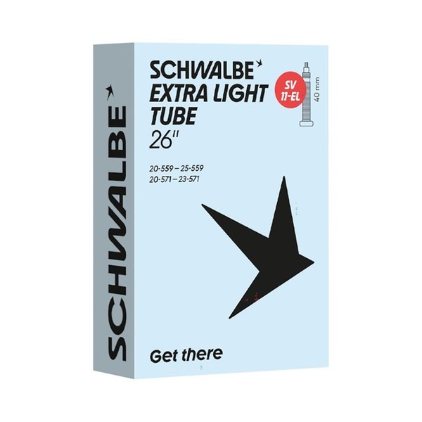 Schwalbe Fahrradschlauch SV11-EL Extra Light 20/25-559/571 IB Black 40Mm-image