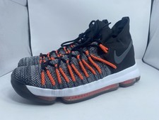 Preços baixos em Nike KD 9 Elite Dark Grey Hyper Orange | eBay