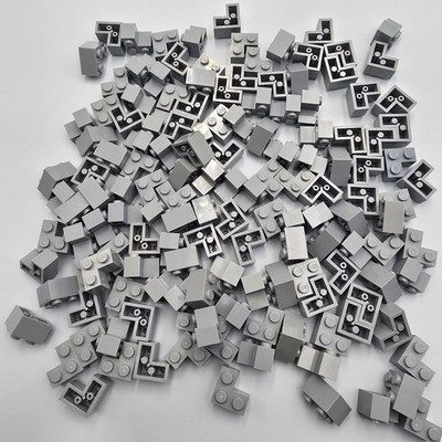 Lego hellgrau 2357 Ecksteine Konvolut Lasten Teile Konvolut 140+ Teile