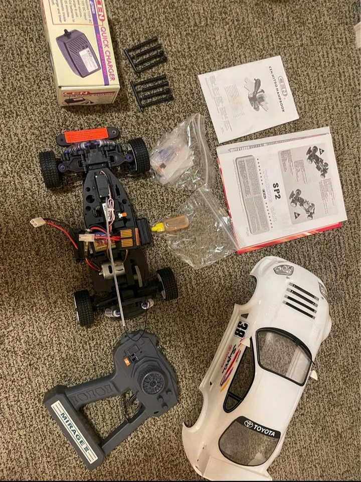 Kit de coche de turismo CEN SP2 1/10 RTR eléctrico nunca funcionó. Foto 3 de 3