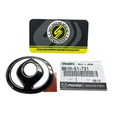 90-97 Mazda Miata MX5 MX-5 OEM Front Bumper Cover Badge Emblem Logo BB1H-51-731