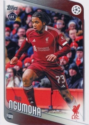 2026 Topps UEFA Club Competitions Singles Soccer Cards - You Pick