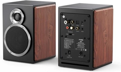 FiiO SA1 Desktop Speaker. 31-Band PEQ, Bluetooth,Phono Preamp (20W+5W)x2 (Black)