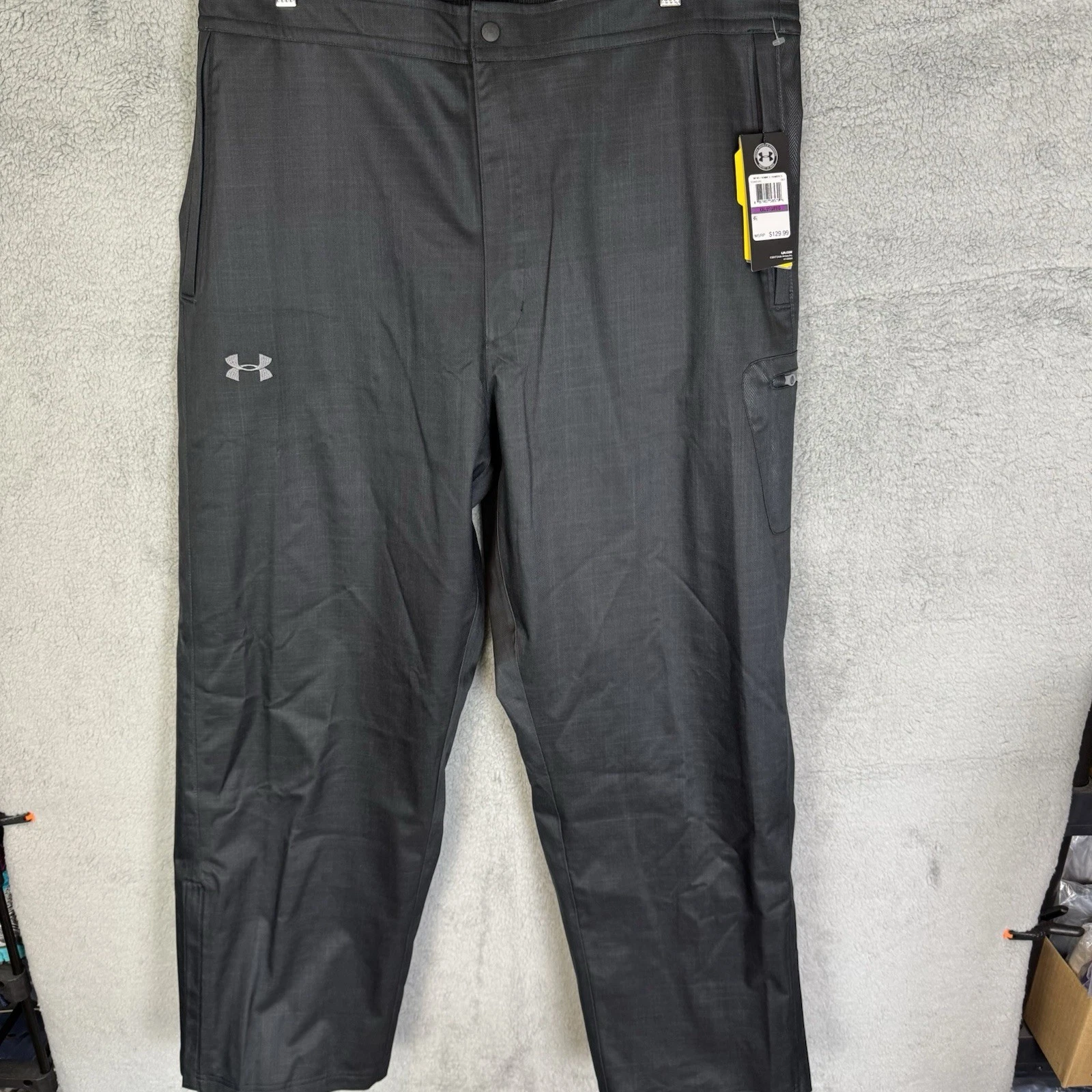 NWT Under Armour Pants Men's XXL Black Storm Team Water Repellent NWT
