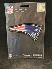 New England Patriots Decal Die Cut 3D Logo Design NEW