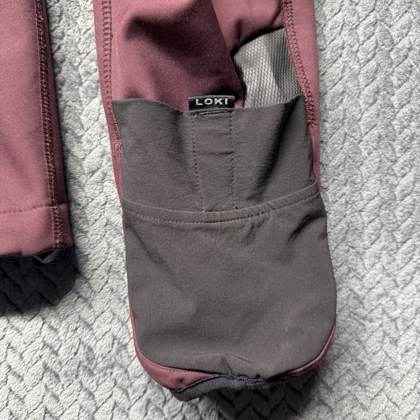 Loki Women’s Softshell Jacket Medium Burgundy Fle… - image 5