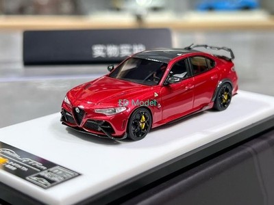 BN 1:64 CL Red Romeo Giulia GTAm Sports Model Diecast Resin Car 