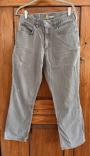 Carhartt Work Pants Men  s 32x30 Gray Relaxed Fit Work