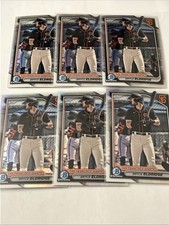 2024 Bowman Chrome Bryce Eldridge Refractor (6) And Base (24) Giants Prospect