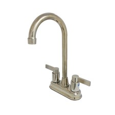 Kingston Brass KB849.NDL NuvoFusion 1.8 GPM Standard Bar Faucet - Nickel