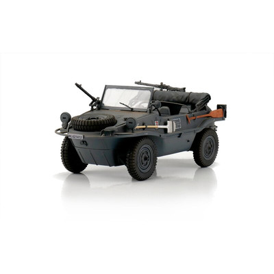 Torro 1/16 RC VW Schwimmwagen T166 Grau   Amphibien Militärfahrzeug RTR