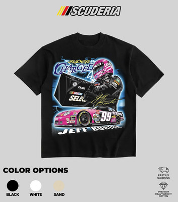 Scuderia Jeff Burton #99 Exide Batteries Super Charged NASCAR Vintage Racing Tee