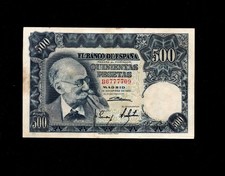 Spain - 500  Peseta Note - 1951 - P142 - Circulated