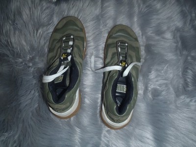 Converse women's sneakers size 39 green/white/beige second hand look!