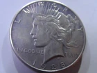 1928 peace dollar, AU