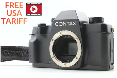 All Works! [ MINT ] Contax ST SLR 35mm Body Film Camera From JAPAN