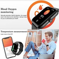 Blackview Smart Watch for Men Women, 1.69"Full Touch Screen Fitness Watch with S