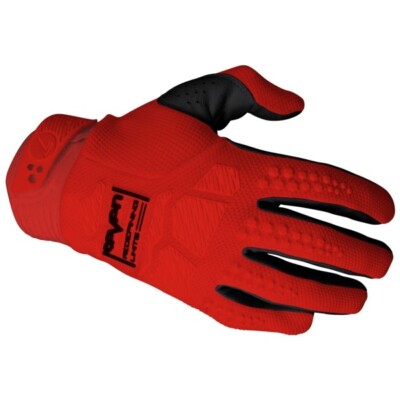 Seven Rival Ascent MX Handschuhe Motocross Offroad Flo rot