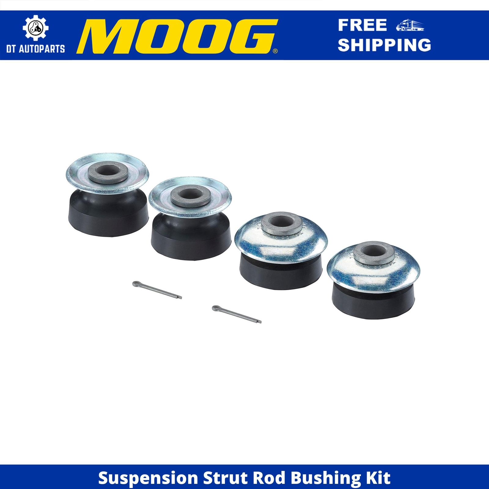 1968-1971 Mercury Montego Front Suspension Strut Rod Bushing Kit by MOOG
