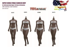 TBLeague Phicen 1/6 Female Seamless African Body S23C S29C S39B S47C ❶USA❶