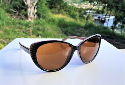 Armani Exchange Sunglasses AX 4013 8055/73 Butterfly Black Brown