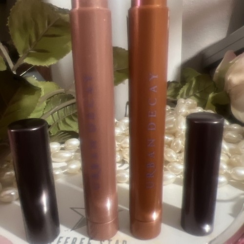 Urban Decay Cyber Shift Cream Eyeshadow Sticks Neutral - HardFall & Pop Off - Picture 2 of 2