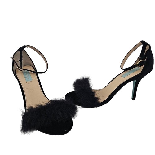 Betsey Johnson RARE Black Bryn Bow High Heel Pumps