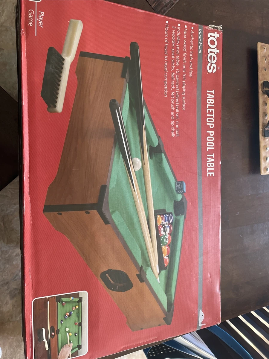 Table Top Pool Table By Totes Flash Sales forodelasartes.uchile.cl