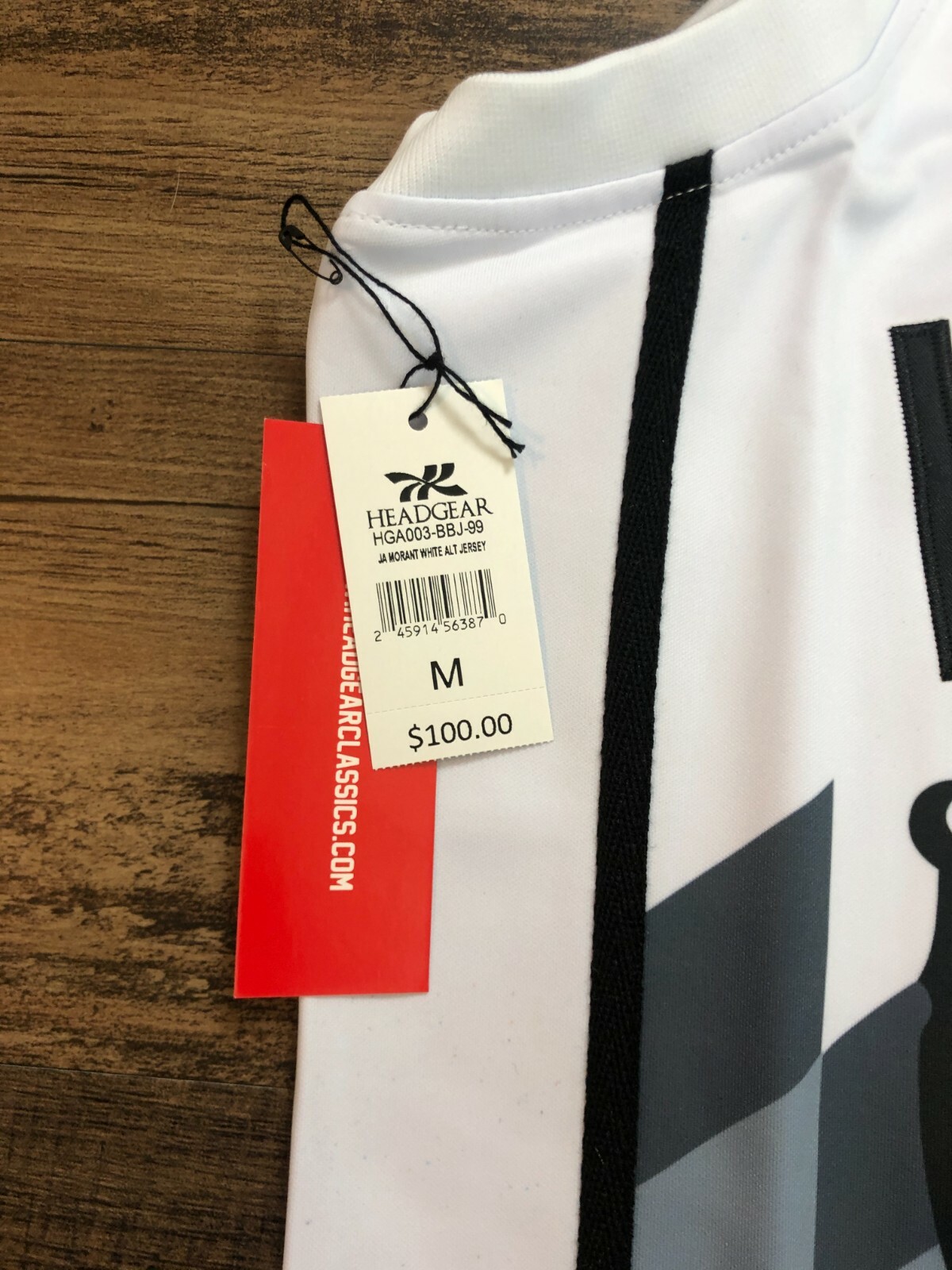 Ja Morant High School Alternate Authentic Basketball Jersey Headgear