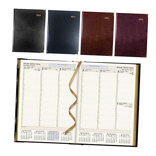 2024 Executive Weekly Planner, Appointment Book, 12 Months, January to
