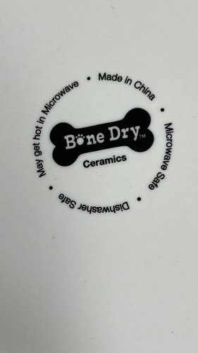 Lote de 2 cuencos de cerámica para perros gatos mascotas gris hueso seco 1,5 tazas antideslizantes lavavajillas - Imagen 4 de 7