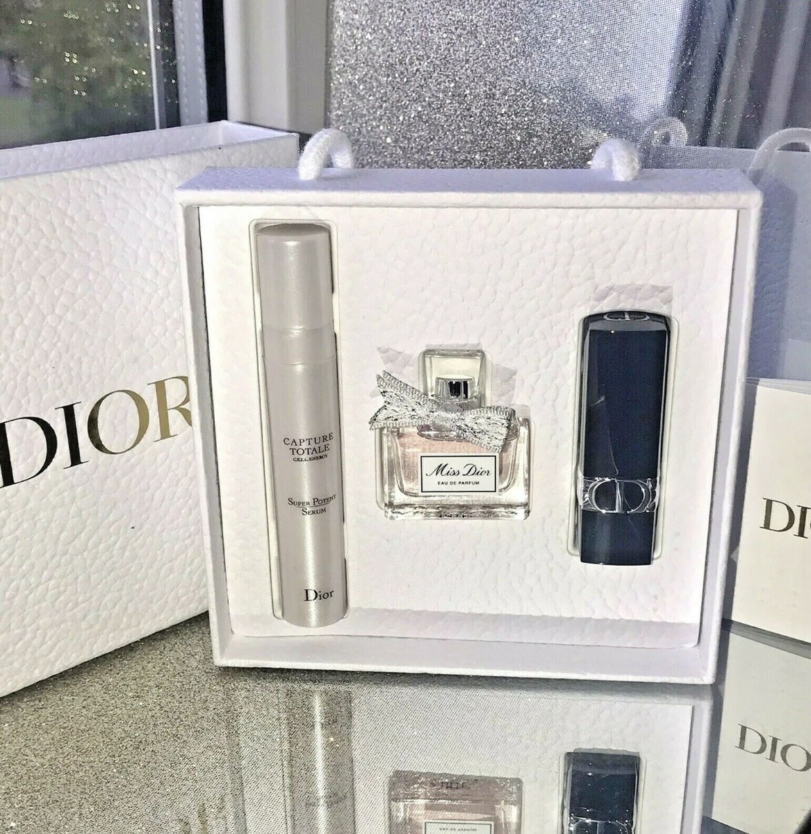Miss Dior EDP Capture Totale Serum Lipstick Rouge Beauty Discovery