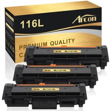 3PK HIGH YIELD 116L D116L MLT-D116L Toner Cartridge for SAMSUNG Xpress SL-M2676