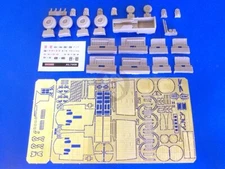 Plus Model 1/72 Wheel Bays for EC-121 Warning Star (Heller / Plus Model) AL7006