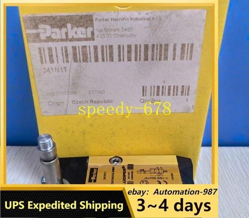 Parker 341N11 Pneumatic Valve UPS Shipping