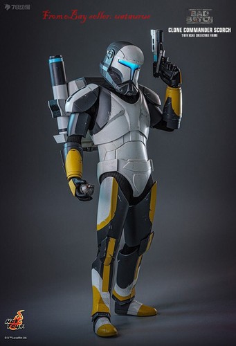 Perfect Hot Toys 1/6 Tms130 Star Wars Clone Commander Scorch In Stock New - Picture 2 of 12