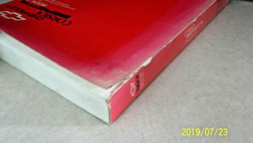 USED 1993 Chevrolet Corsica/Beretta Service Manual Book 2 of 2--ST374-93-2 - Picture 4 of 12