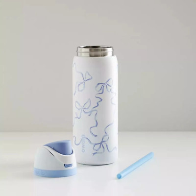 Owala Tied And True Blue Bows 32 oz Freesip Urban Outfitters Exclusive Brand New