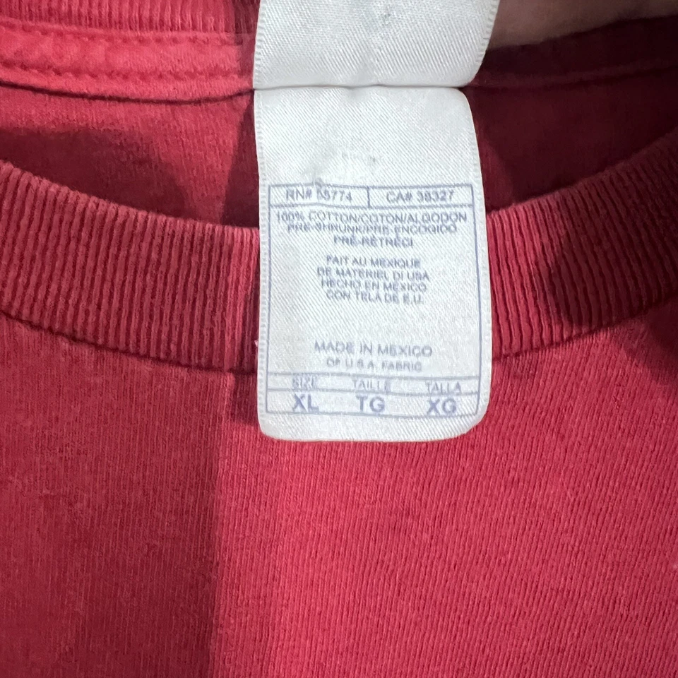 Vintage Alstyle Apparel Activewear Mens T-Shirt Size XL Red Paintball Funny - Image 4 of 4