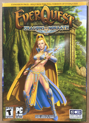 EverQuest Dragons of Norrath Expansion Pack PC CD ROM Mini Box  NEU 