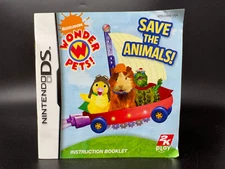 The Wonder Pets: Save the Animals! (Nintendo DS) *INSTRUCTION MANUAL ONLY*