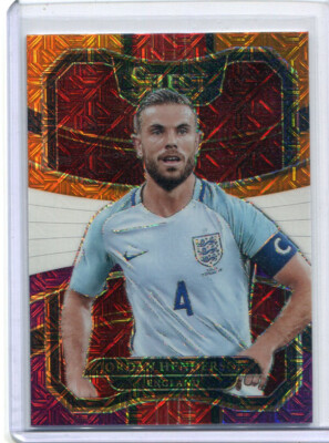 2017-18 Select Soccer Terrace Multi Color Prizm Jordan Henderson